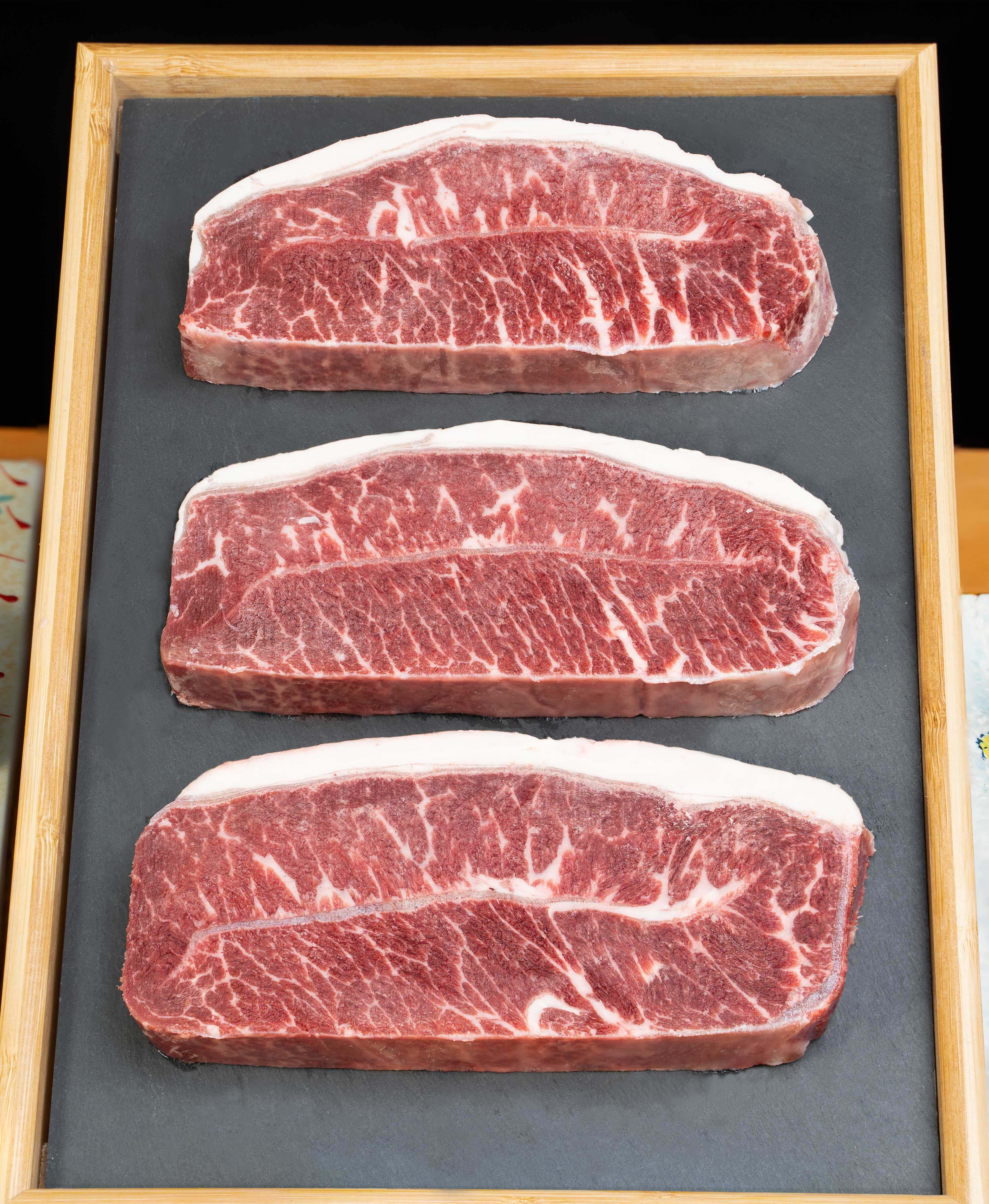 澳洲进口雪花牛排262厂谷饲牛板腱yp级蓝标可定制厚度