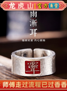 龙虎山法物直发道系紫薇讳戒指平安饰品护身男女好运国潮吊坠项链