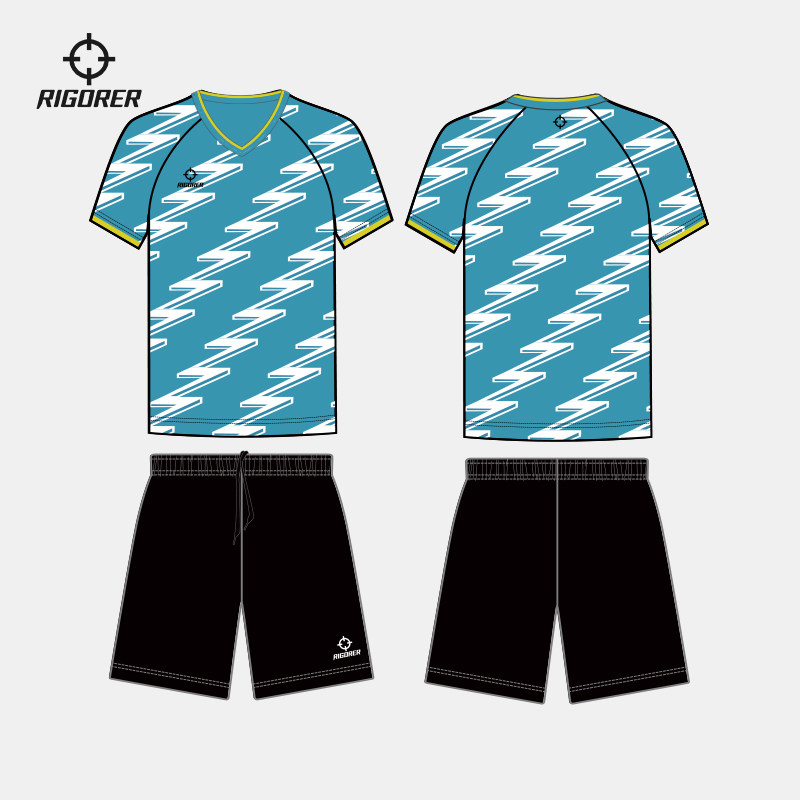 准者10A抗菌儿童足球套装学生体育课训练比赛队服团队定制服球衣