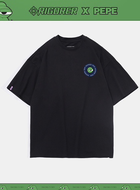 准者 X PEPE联名款儿童短袖2026夏季新款61儿童节时尚宽松运动T恤