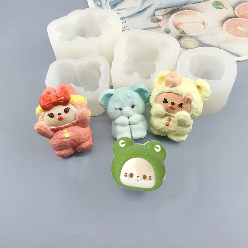 洗香香系列小兔小熊捏捏模具 手工翻模 委屈小象青蛙套头小猫模具,厨房/烹饪用具,烘焙模具,淘宝优惠券,粉丝福利购,淘宝优惠卷