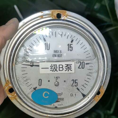 可维修Bourdon压力表 EN837 0-25 MIX5 正议价