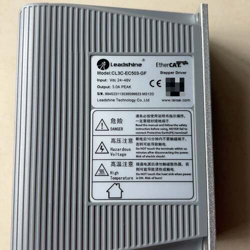可议价CL3C-EC503-GF EtherCAT步进驱动器，