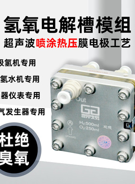 500ml双吸氢电解槽PEM模块 富氢水机 富氢水杯 吸氢机 氢气发生器