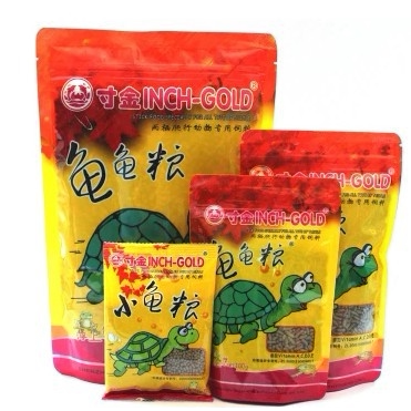 供应寸金龟粮100克 条状浮上性 可防乌龟软壳病 颗粒状