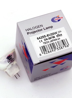 64255 8V20W卤素杯灯G4莱徕卡Leica光学显微镜雷杜酶标仪钨灯泡8V