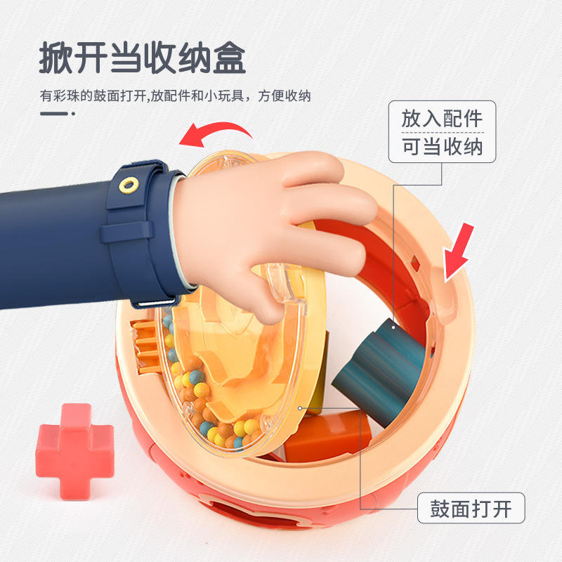 多功能儿童鼓6个月宝宝手拍鼓拍拍鼓岁音乐玩具益智儿童乐器