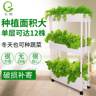 阳台无土栽培蔬菜种植机水培设备家用种菜神器室内家庭水耕种植箱