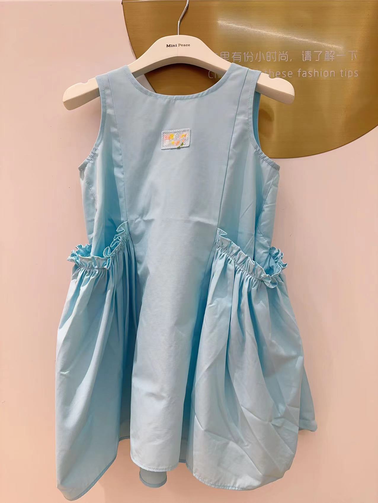 mini peace24年夏女大童連衣裙F2FAE2102 499