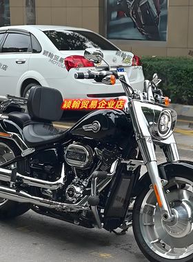 哈雷肥仔X48路王改装加高车把
