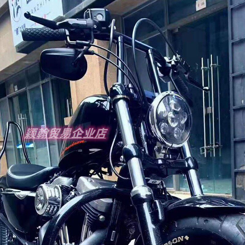 哈雷883 1200 x48 xg500 xg750肥仔突破者改装车把t把窗口把手把