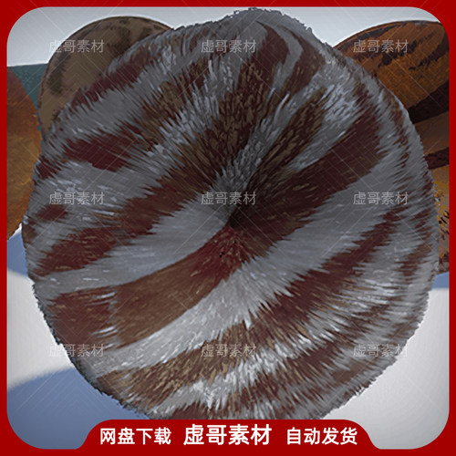 UE4UE5材质 Advanced Fur Shader 高级毛发皮绒毛绒材质