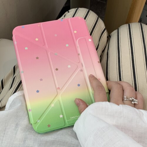 原创ins风3+Y可磁吸双面夹ipad壳