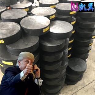 桥梁隔震用桥梁板式橡胶支座四氟板式橡胶支座橡胶垫Y块桥梁伸u.