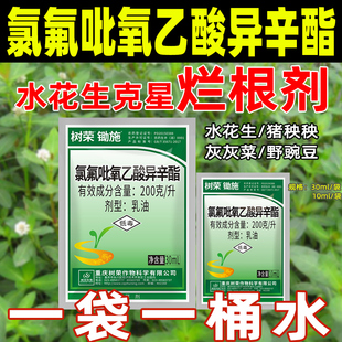 氯氟吡氧乙酸异辛酯除草剂水花生克星烂根剂打革命草专用药正品