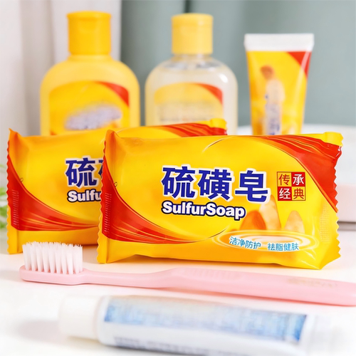 妙晨硫磺皂清洁健肤洁面香皂