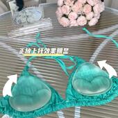 夏日神器 加厚硅胶显大泳衣胸垫比基尼小胸聚拢上托防水插垫