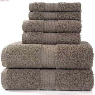 纯棉毛巾浴巾三件套 3pcs Luxury Bath Towel Set Cotton Towels