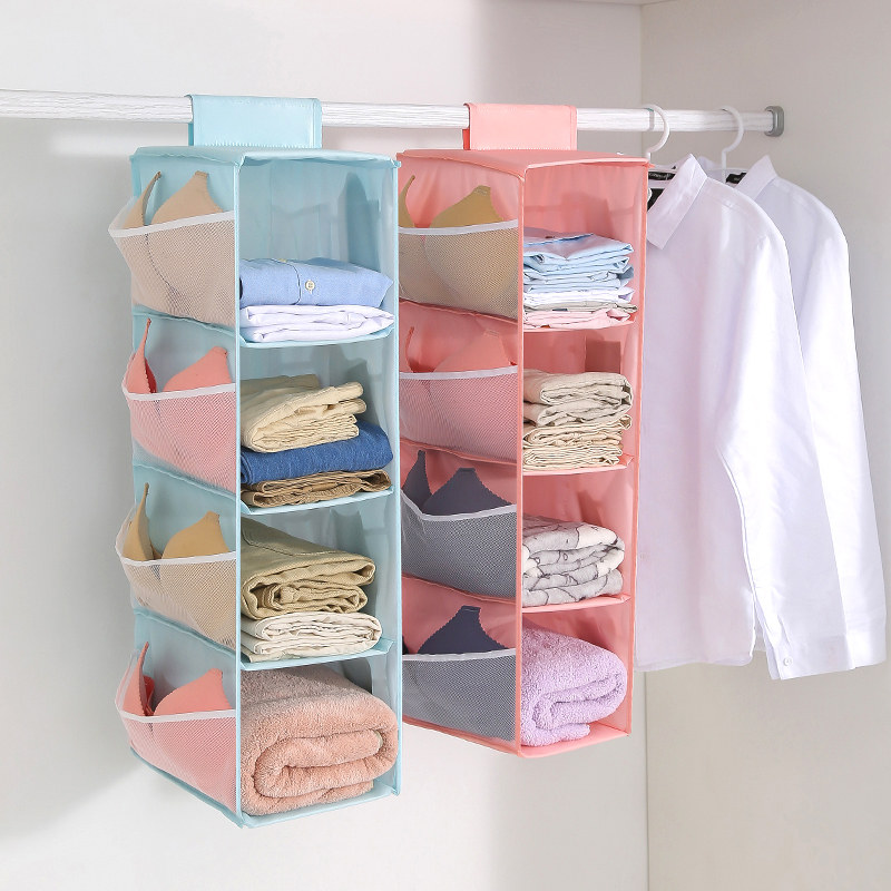 衣柜收纳挂袋悬挂式分层牛津布艺宿舍衣橱包包内衣裤整理神器挂兜,收纳整理,收纳挂袋,淘宝优惠券,粉丝福利购,淘宝优惠卷