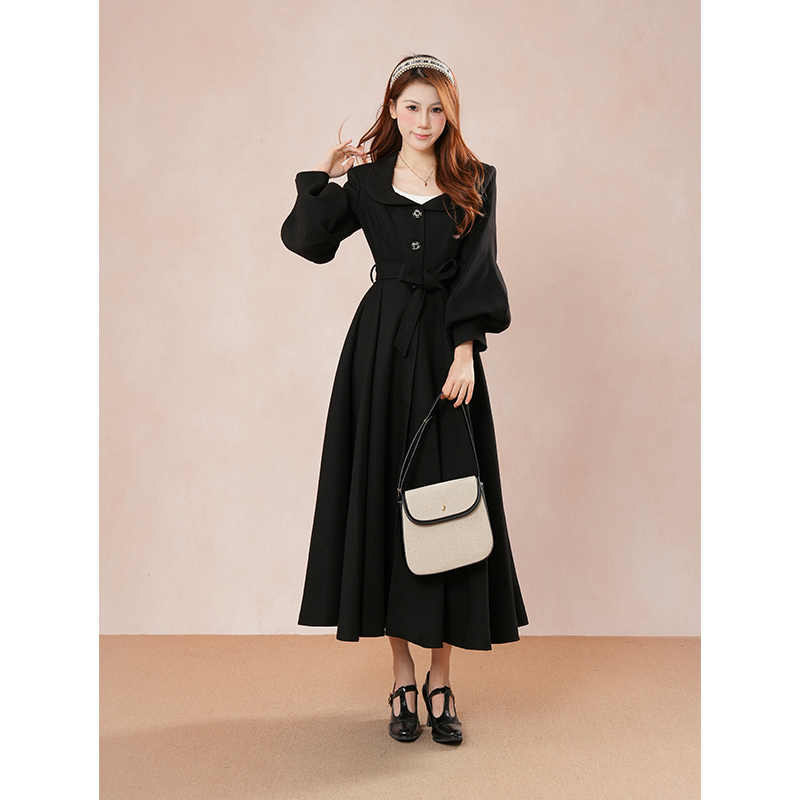 法式复古时尚气质收腰显瘦风衣女2025年秋季新款收腰显瘦气质外套