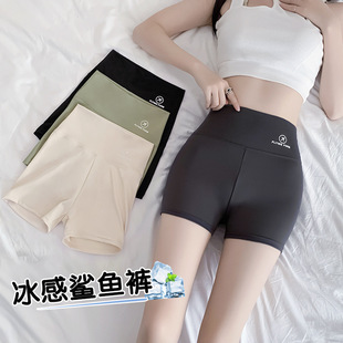 网红鲨鱼裤飞机裤夏季女安全裤外穿防走光修身提臀瑜伽短裤打底裤