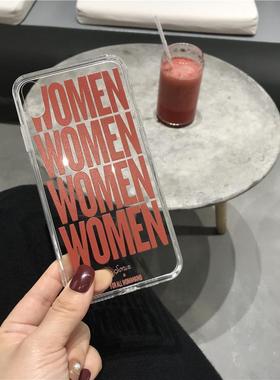 Sonix同款英文iPhone手机壳16苹果11适用14pro max女11套15plus软