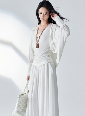 TUWHY“慕斯开衫”轻薄南瓜袖防晒空调针织开衫外套夏