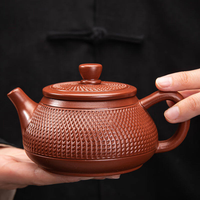 琦轩源紫砂凤鸣壶家用高档泡茶壶单人茶具大容量带过滤陶瓷壶