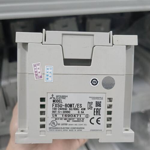 PLC FX5U-80MT/ES 拆机件 成色漂亮 功能
