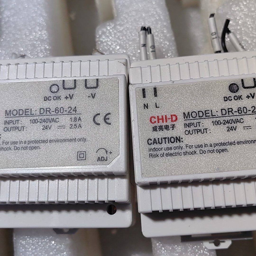 CHI-D成亮电子DR-60-24导轨式开关电源 一起出
