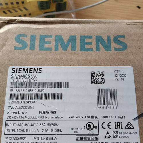 SINAMICS V90伺服驱动器