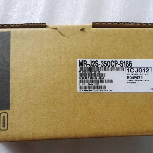 伺服驱动器MR-J2S-350CP-S186实物拍摄 带