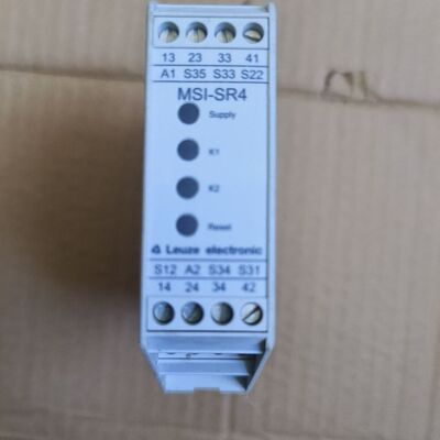 劳易测Leuze安全继电器 MSI-SR4 拆机 功能正常