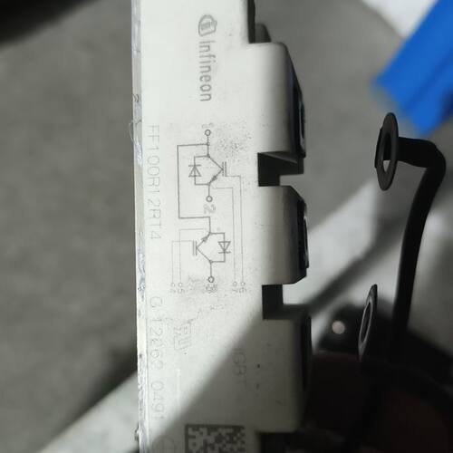 英飞凌IGBT模块FF100R12RT4拆机功能完好