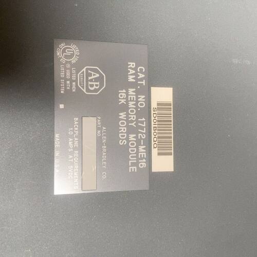 AB 1772-ME16 RAM记忆模块 16K字节 原