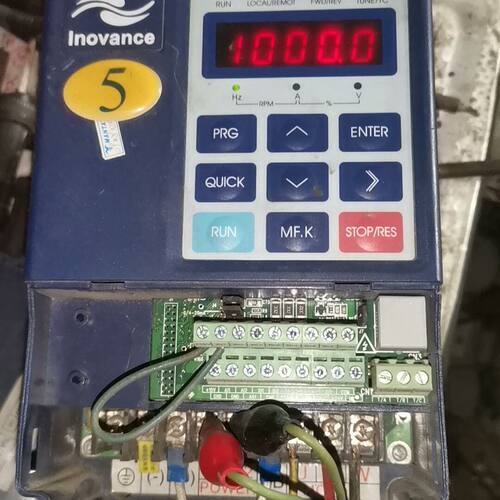 汇川高频1.5kw主轴变频器md350s1.5ghf-xc-