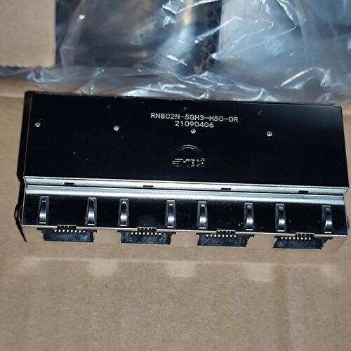 4口变压器网口连接器RN8C2N-5GH3-H50-0R
