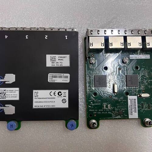 / 四口千兆网卡 FM487 博通BCM5720