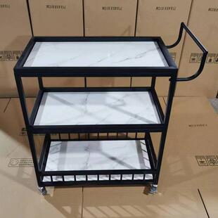 酒店餐车小推车静音高档酒水车多层上菜车餐厅收纳车包间传菜推车