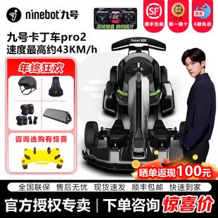 Ninebot九号卡丁车pro2儿童成人电动漂移平衡车改装 网红四轮赛车