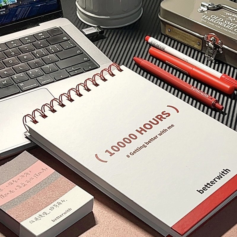 红色A5线圈本双面高效学习计画本,文具电教/文化用品/商务用品,手帐/日程本/计划本,淘宝优惠券,粉丝福利购,淘宝优惠卷