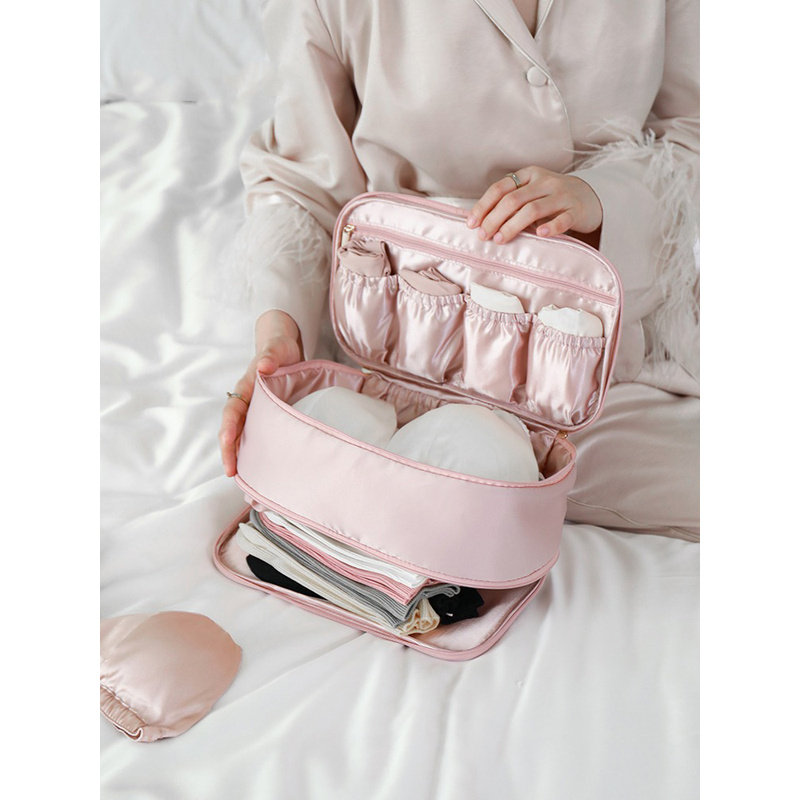 旅行便携内衣收纳袋文胸内裤袜子拉链出差行李箱分装包大容量防水,收纳整理,内衣收纳袋,淘宝优惠券,粉丝福利购,淘宝优惠卷
