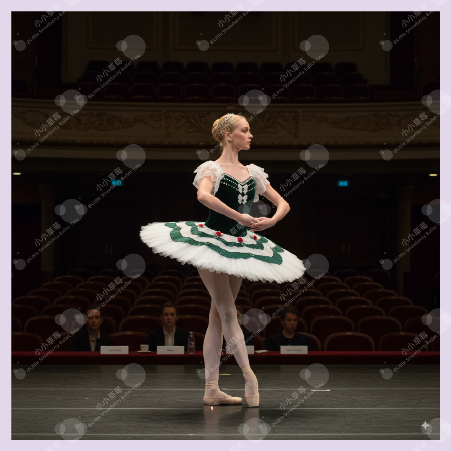 高定芭蕾舞裙威尼斯狂欢艾斯米拉变奏达女童演出服专业款成人tutu