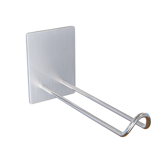 卫生间壁挂纸巾架高粘防水厕所卷纸厨具挂钩免打孔多用途挂包粘钩