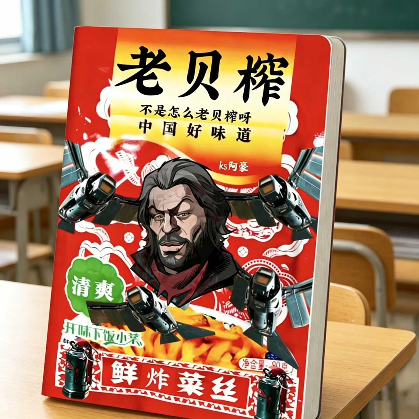 三角洲行动周边老贝榨笔记本胶套图片