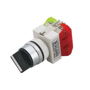 旋钮三位 天博按钮 20X3 LAY37 两常开触点三档 按钮开关