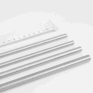 1.5 304不锈钢细牙全螺纹丝杆反牙螺杆牙条M8M10M12 0.75 M20