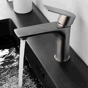 304不锈钢多色台上面盆水龙头卫生间家用洗手洗脸盆冷热单孔龙头