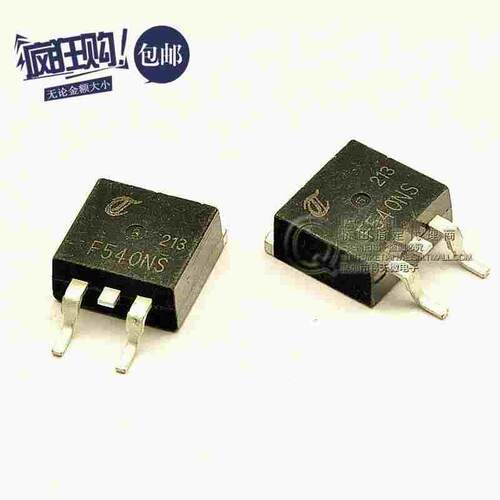 桥田|N沟道场效应管 IRF540NS 33A/100V/44毫欧/130W TO-263(5只)