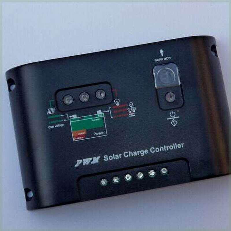 太阳能控制器10A20A30A12V24V通用路灯控制器 电池板数码单管显示